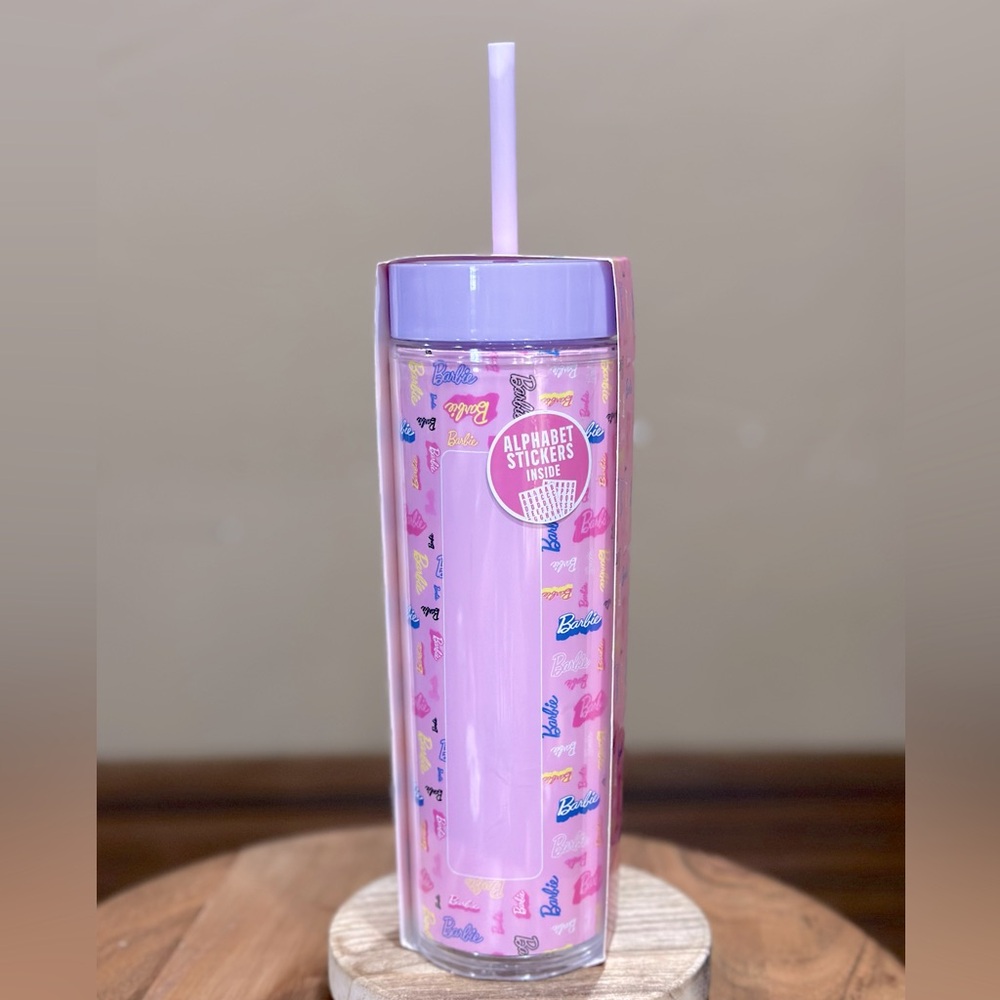 Barbie - Personalized Tumbler & Lemonade /Stickers Included